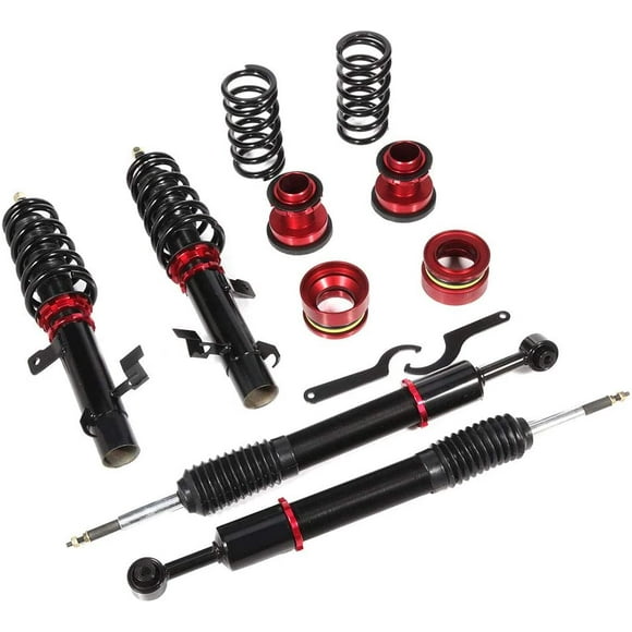 INEEDUP Complete Coilovers Struts Shocks Replacement Fit for 2005 2006 2007 2008 2009 2010 2011 2012 2013 2014 Ford Mustang